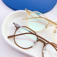 Оправа гибридная, металл + TR90, линзы с Blue Block покрытием SANTA M8073