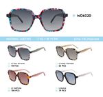 Plastic acetate frame polarized sunglasses WD6020