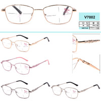 Eyeglasses for women on metal frames Vizzini V7002 dioptries to +5.00 and -8,00