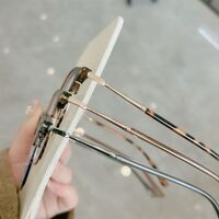 Оправа комбинированная (металл + TR90) с линзами Blue Ray Cut MAMO M2520