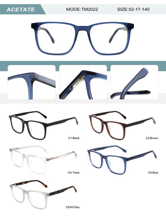 Оправа пластиковая из ацетата женская с флексом TM2022-DA