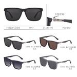 Солнцезащитные поляризационные пластиковые очки с флексом Enrique Cavaldi EC9817