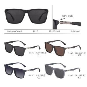 Солнцезащитные поляризационные пластиковые очки с флексом Enrique Cavaldi EC9817