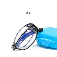 Photochromic portable glasses with case, protection Blue Cut KY018-2