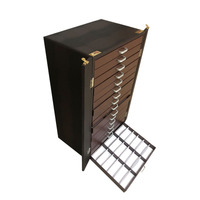 Офисный бокс - витрина для оправ и очков, с замками, на 288/216 мест JS-C047