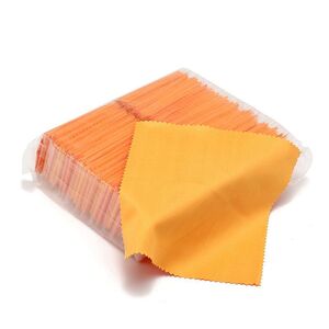 Салфетка из микрофибры для протирки линз в очках, в индивидуальной упаковке, плотность 180 gsm (г/м2), размер 13*13 / 15*15 / 15*18 см