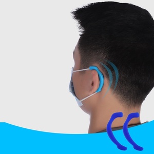 Стоппер для масок, нескользящий ушной крючок, 60*30*6 мм, цена за пару