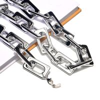 Цепочка для очков из натурального зеленого камня GB105