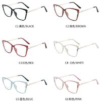 TR90 plastic frame or glasses with blue light protection, with spring hinges FA87097