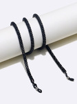 Черная цепочка для очков в форме кукурузы GL898 black