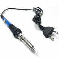 Набор паяльный, 14 предметов, паяльник с регулируемой температурой 60 Вт, питание от 220 В