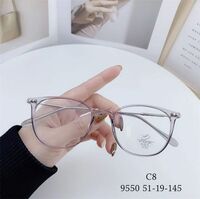 Оправа гибридная, металл + TR90, линзы с Blue Block покрытием SANTA 9550