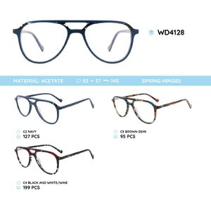 Plastic frames for glasses acetate material WD4128