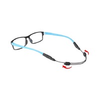 Sliding silicone string eyeglasses holder 19.5-29.2 cm