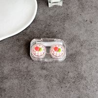 Мини-набор для мягких контактных линз W806透明蛋糕