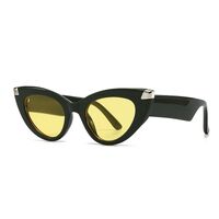 Пластиковые женские солнцезащитные очки в форме 