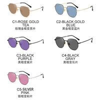 Очки металлические фотохромные с защитой от синего света 2897-GT