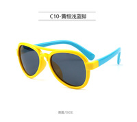 Детские силиконовые солнцезащитные поляризационные очки с защитой UV400 T1759