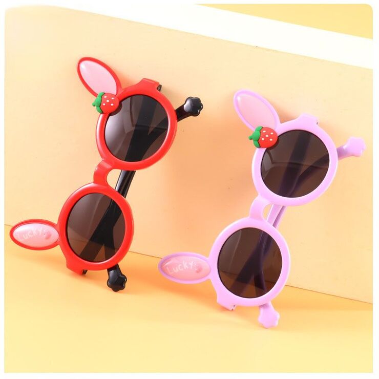 Polarized silicone sunglasses with UV400 protection for kids T22166-OU
