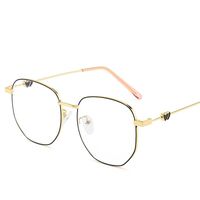 Metal glasses with blue light and UV protection 9803-2-GT