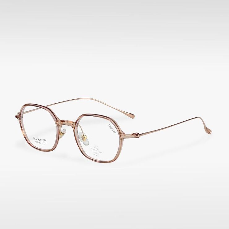 Оправа сверхлёгкая титановая + пластик TR90 с защитой от синего цвета MAMO T18980