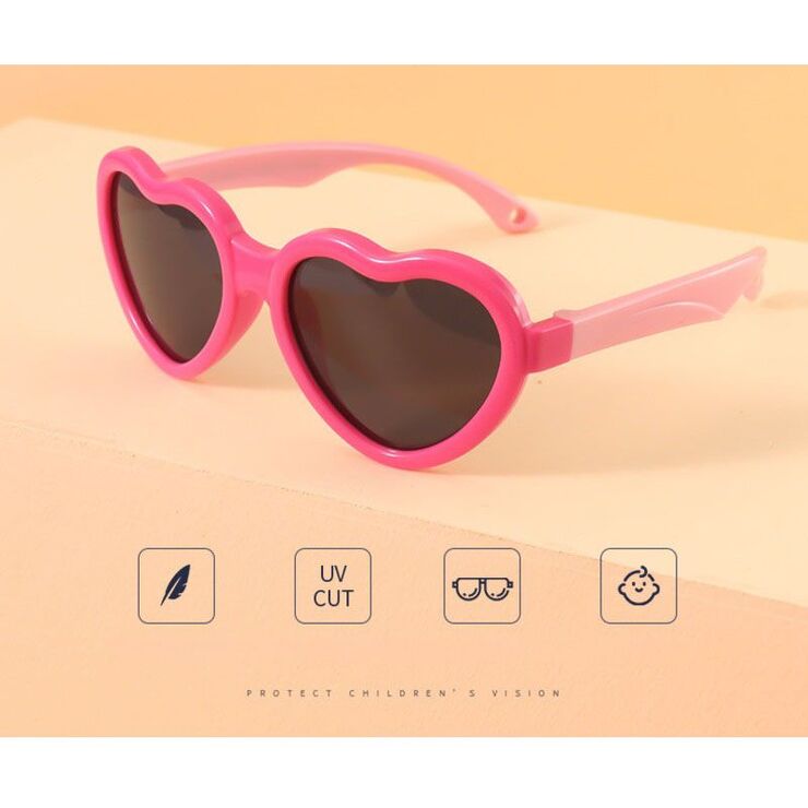 Polarized silicone sunglasses with UV400 protection for kids T11093-OU