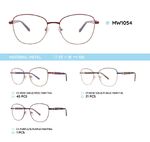 Metal women's frames for glasses MW1054