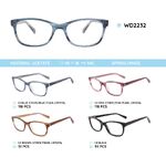 Plastic acetate eyeglasses frame for women WD2232