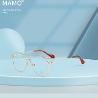 Оправа металлическая с линзами Blue Ray Cut MAMO S31750