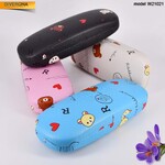 Glasses case with bear face W21021