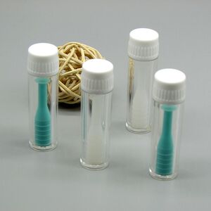 Silicone suction cup for removing hard contact lenses 20080