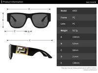 Солнцезащитные очки Elit модельные квадратные VE4403