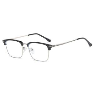 Metal + TR90 Blue Block glasses with blue light protection FENQI F2205