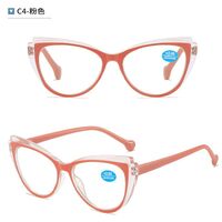 Очки для чтения женские пластиковые из поликарбоната с защитой Blue Ray Cut и флексом KY238