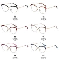 Оправа для очков комбинированная (металл + TR90) с защитой от синего света, с флексом FA87269