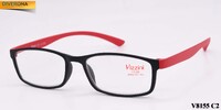 Plastic frame glasses with artificial leather case VIZZINI V8155