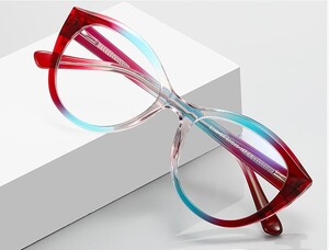 Flat mirrored progressive colored glasses  frames for glasses TR90+CA material (flex hinges) FOCUS FCS2145