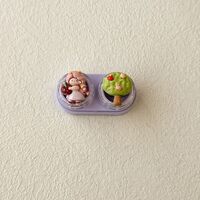 Мини-набор для мягких контактных линз выдвижной W-CT42辫子女孩