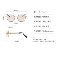 Photochromic glasses with blue light and UV protection 9649-2-GT