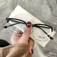 PlasticTR90 glasses KY2204 with case, Blue ray cut protection