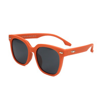 Polarized silicone sunglasses with UV400 protection for kids T11070