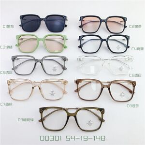 Оправа гибридная, металл + TR90, цветные линзы с Blue Block покрытием SANTA 00301