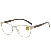 Metal eyeglasses for reading 89862 with Blue ray cut, diopters from +1.00 to +4.00