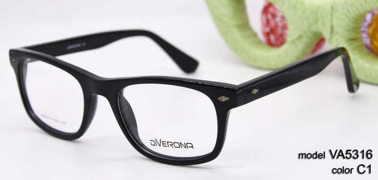 Plastic frames for glasses acetate material DIVERONA VA5316