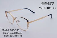 Оправа металлическая ультратонкая Wilibolo G95-185