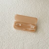 Мини-набор для мягких контактных линз - пинцет + присоска JM101镊子+棒套装