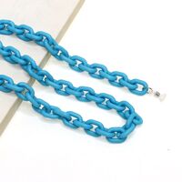 Acrylic non-slip chain, thick 13 colors, for glasses and masks GB035