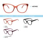 Plastic acetate eyeglasses frame for women WD1482