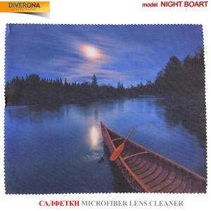 Салфетка для очков из материала микрофибра, плотный материал LODKA NOCH