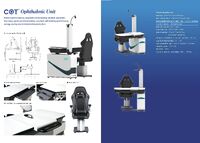Рабочее место офтальмолога, комбинированный стол COT-88